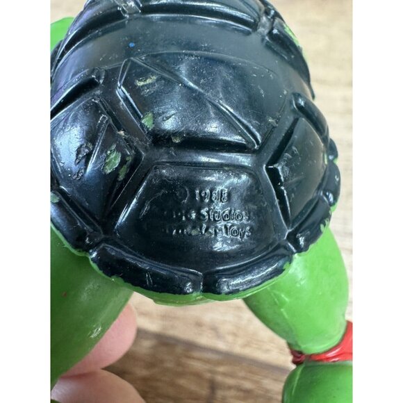 TMNT Raphael Lot of 2 Vintage Ninja Turtles Figures 1988 - Picture 9 of 10